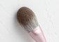 Vonira 10 van de de Gradiëntkleur van PCs Roze Witte die de Make-upborstels met Privé het Etiketembleem van de Graanvezel worden geplaatst