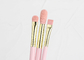 OEM ODM 21Pcs Synthetische die Make-upborstels met Hoogwaardig Synthetisch Haar worden geplaatst