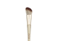 Vonira schoonheidstudio make-up hoekige blush borstel contour wangborstel met gouden aluminium ferrule berk houten handvat