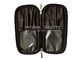 De draagbare van de de Zak Kosmetische Houder van de Make-upborstel Multifunctionele Handtas met Binnenzak voor Zwarte Reis &amp; Huis,