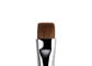 Korte Vlakke Make-upborstel met de Sabelmarterhaar van de Luxeaard voor Voering