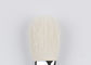 Hoog - van de het Haaroogschaduw van de kwaliteits Witte Geit de Make-upborstel met Zwart Houten Handvat