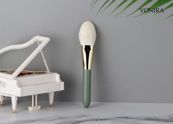 Vonira Custom Groothandel natuurlijke geitenhaar make-up poederborstels met private label service