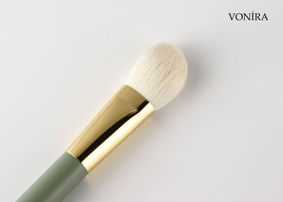 Vonira Custom Groothandel Natuurlijke geitenhaar Make-up Gezicht Contour Borstel met Private Label Service