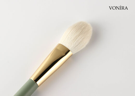 Vonira Custom Wholesales Natuurlijk geitenhaar Make-up Wang Blush Brush met Private Label Service