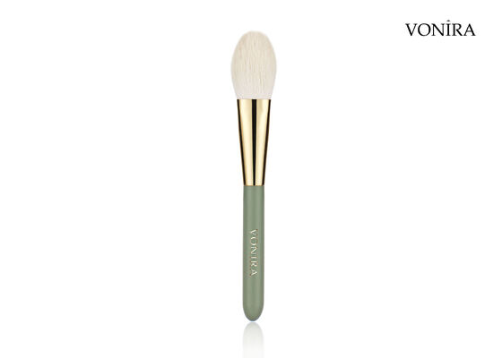 Vonira Custom Wholesales Natuurlijk geitenhaar Make-up Wang Blush Brush met Private Label Service