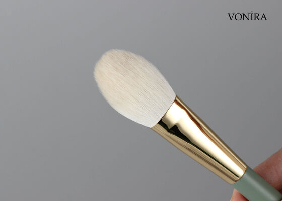 Vonira Custom Wholesales Natuurlijk geitenhaar Make-up Wang Blush Brush met Private Label Service