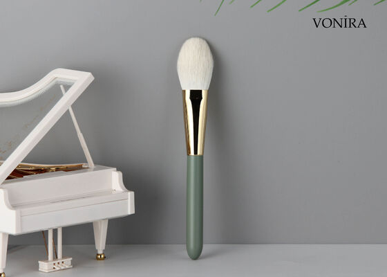 Vonira Custom Wholesales Natuurlijk geitenhaar Make-up Wang Blush Brush met Private Label Service