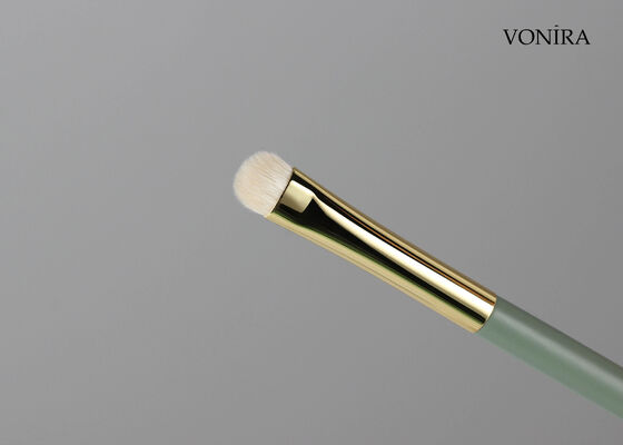 Vonira Custom Groothandel Natuurlijk Wit Geitenhaar Make-up Oog Smudge Kwast met Private Label Service