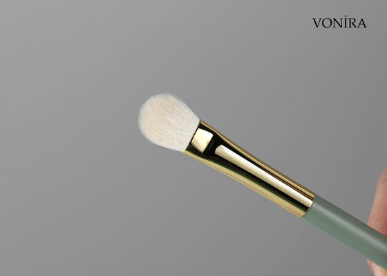 Vonira Custom Groothandel Natuurlijk Wit Geitenhaar Oogschaduwkwast met Private Label Service