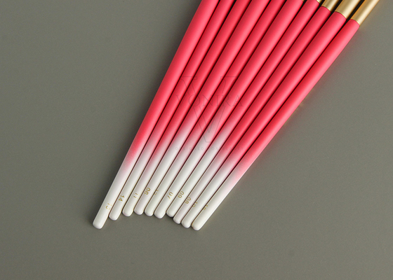 Vonira 15 Borstels van de Stukkenmake-up Geplaatst Gouden Metalen kapgradiënt Witte Roze Kleur