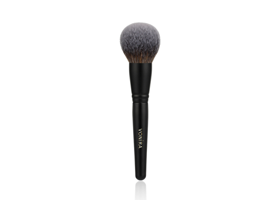 Losse Rond gemaakte het Poederborstel van de Vonira Professionele Teint met Matte Wood Handle Copper Ferrule