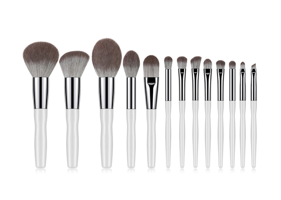 De Make-upborstels Kit Private Label 100% Handcrafted van Eco Vriendschappelijke Synthetische 13 PC